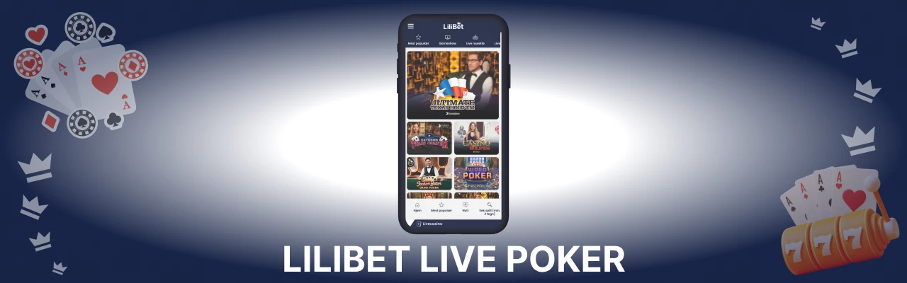 Lilibet live poker i norge