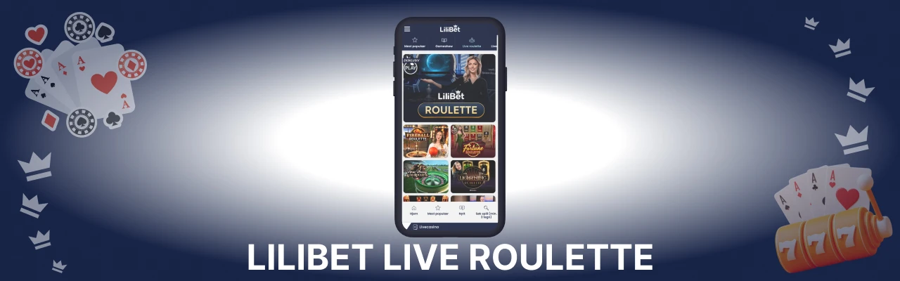 Lilibet live roulette i norge