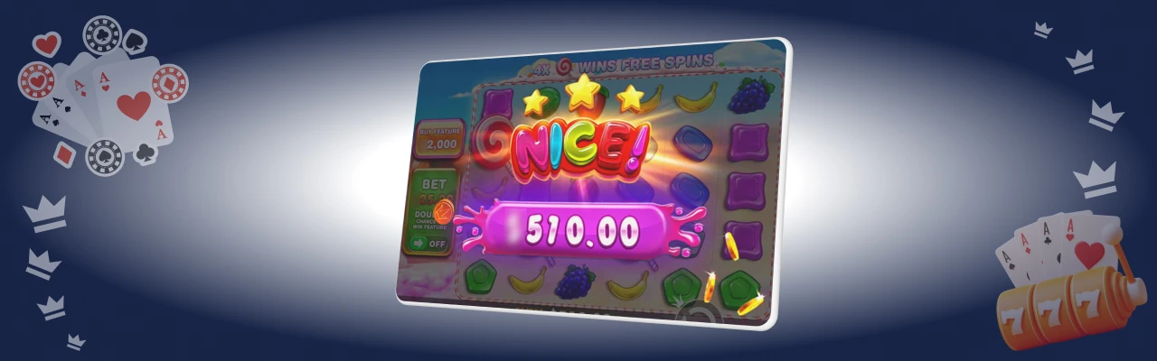 Bonusrundene i spilleautomaten sweet bonanza