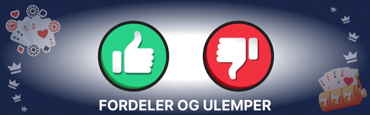 Fordeler og ulemper med book of dead