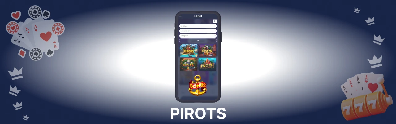 Spille pirots spilleautomat
