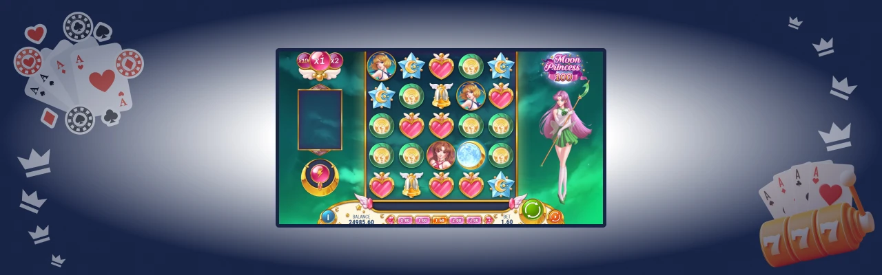 Spilleautomaten moon princess 100 pâ lilibet