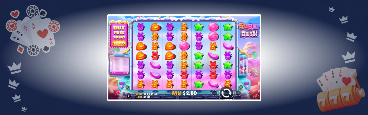 Spilleautomaten sugar rush pâ lilibet