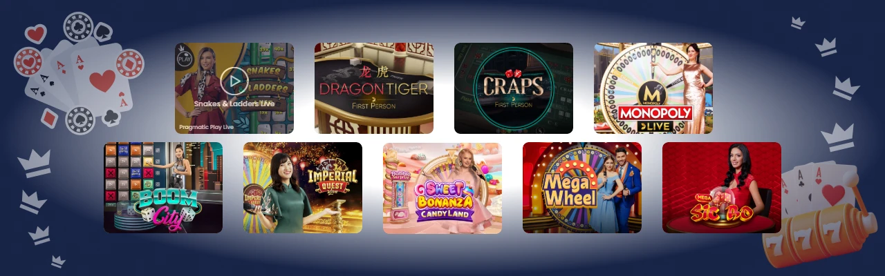 Topp lilibet gameshows