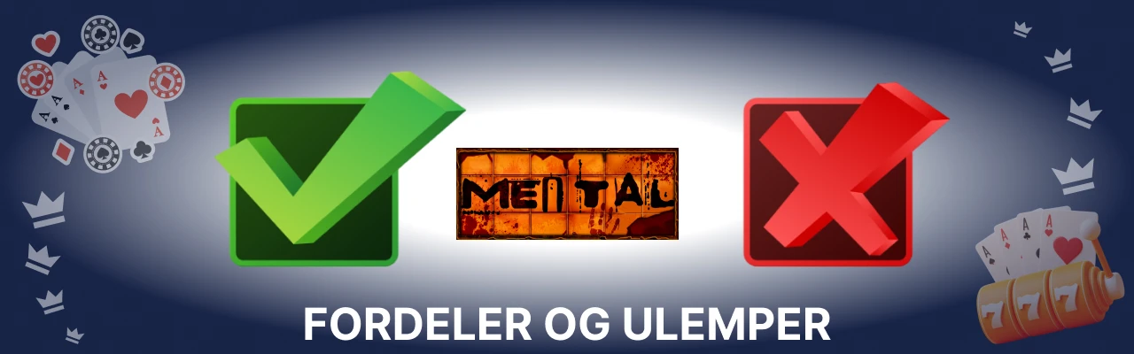 Fordeler og ulemper med spilleautomaten mental