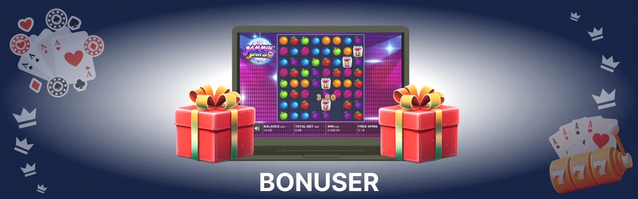 Lilibet bonuser for spilleautomaten jammin jars