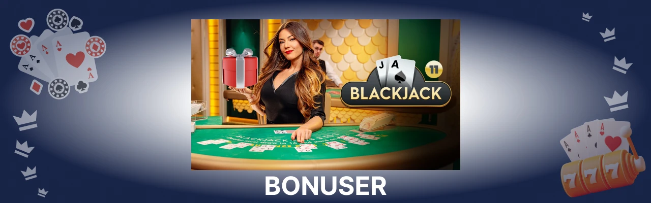 Bonuser og odds for live lilibet blackjack