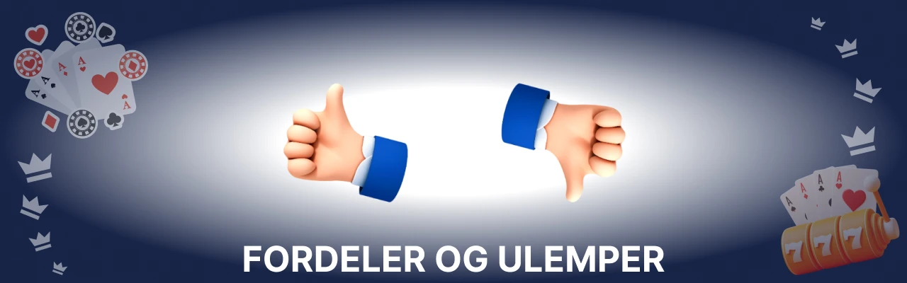 Fordeler og ulemper pâ lilibet live blackjack