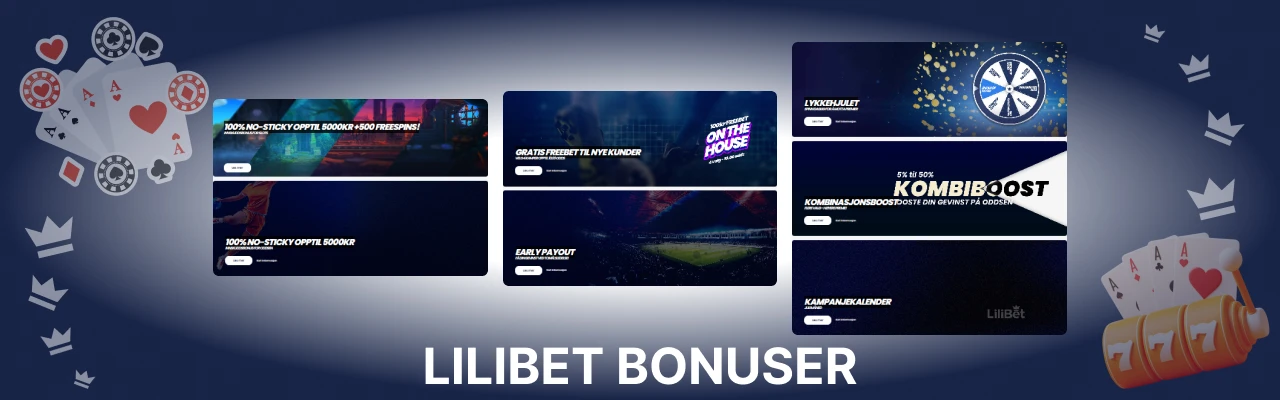 Lilibet bonuser i norge