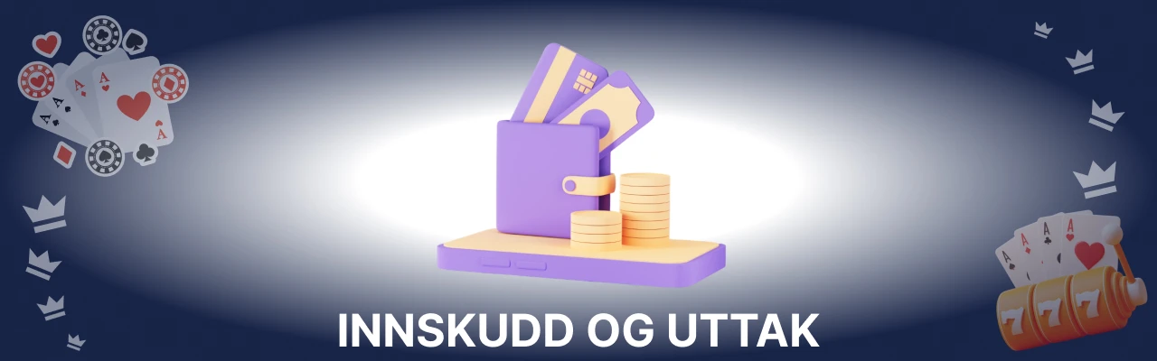 Lilibet innskudd og uttak