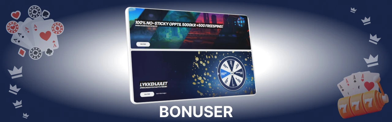 Lilibet live casino bonuser